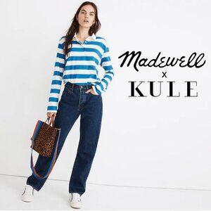 MADEWELL x KULE The Relazed Dadjean 24 NWOT